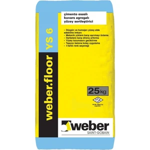 Floor Ys 6 Gri Yüzey  Tozu 25 kg