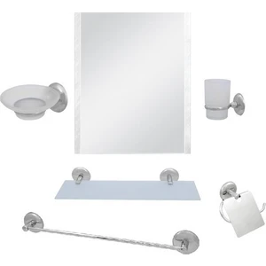 6'lı Kutulu Ayna Seti Uzun Havluluklu