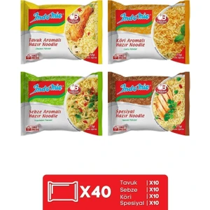 40'lı Mix Pack Hazır Noodle