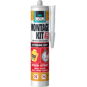 Bison Montaj Kit Anında Tutunma Strafor Alçı Dekoratif Taş Tuğla Süpürgelik Lambri Alçıpan