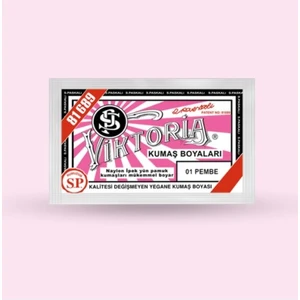 Kumaş Boyası 10 gr Pembe