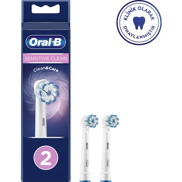 Oral-B Şarjlı Diş Fırçası Yedek Başlığı Sensitive X-Filament 2 adet