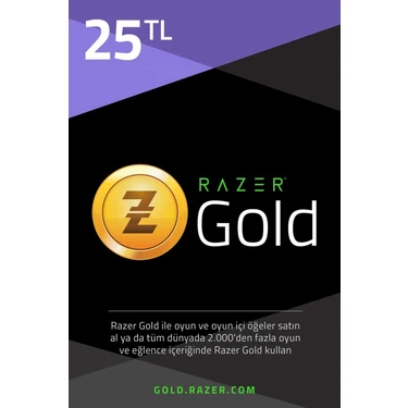 Razer Gold 25