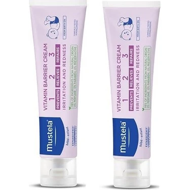 Mustela Vitamin Barrier Cream 1.2.3 Pişik Kremi 100 ml