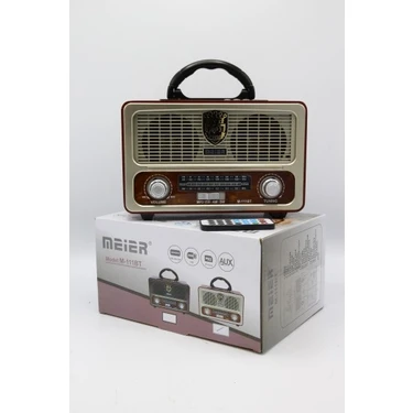 Bintech Şarjlı Nostaljik Radyo  M-111BT