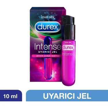 Durex Intense Uyarıcı Jel 10 ml  Duş