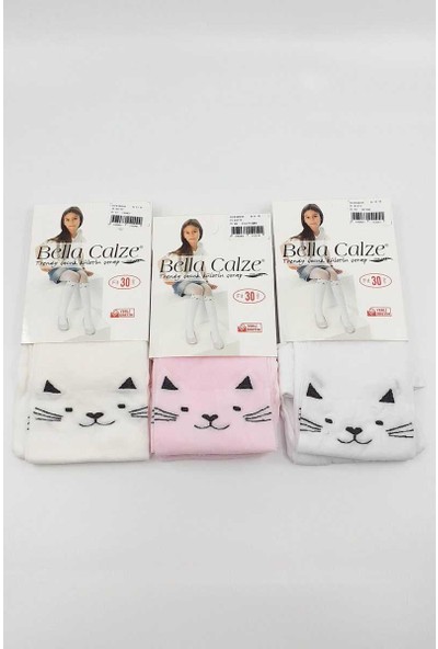 Bella Calze Kız Çocuk Ince Külotlu Çorap Trendy (6 Adet)