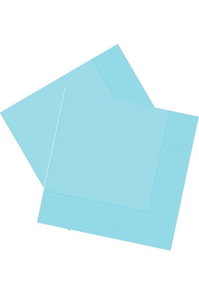 Lili Açık Mavi Çift Katlı Kağıt Peçete 20 Ade