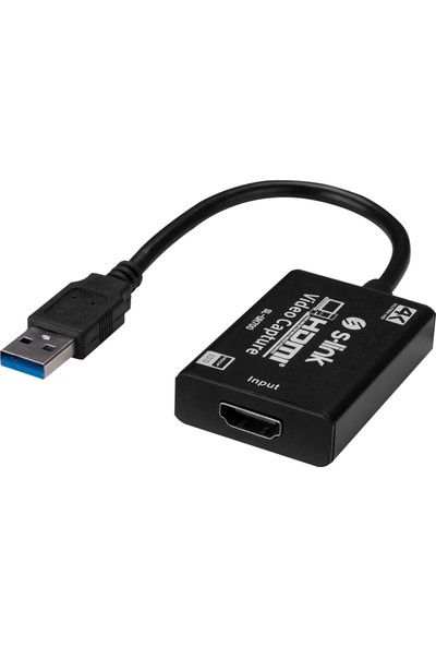 S-Link SL-UH700 Siyah USB 3.0 To HDMI Video Yakalayıcı (Capture) Konnektör