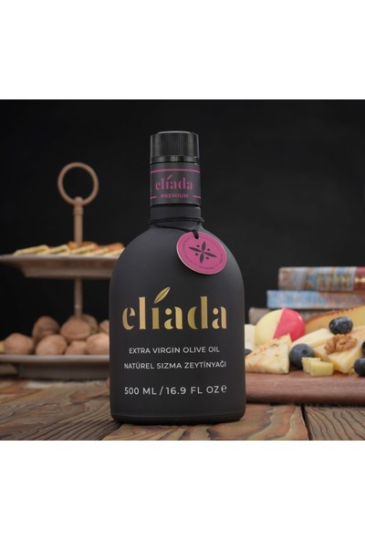 Eliada Premium - Natürel Sızma Zeytinyağı 500 ml x 4 Adet