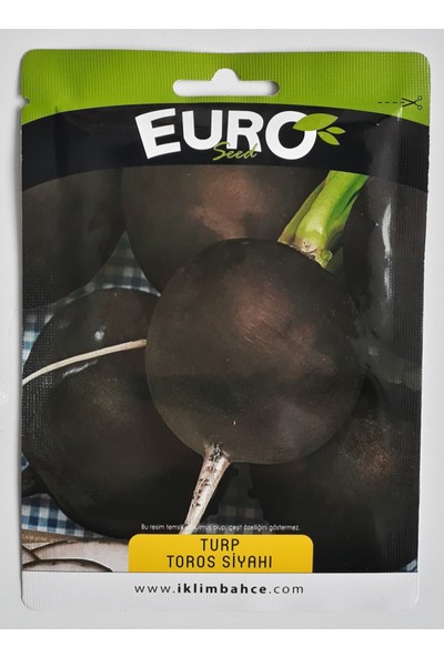 Euroseeds Siyah Turp Tohumu