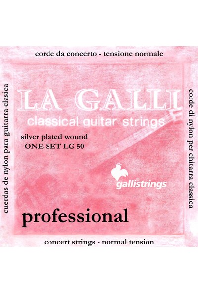 Galli LG50 - Normal Tansiyon Klasik Gitar Teli