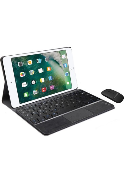 Microcase iPad Mini 5 7.9 Inch Bluetooth Touchpad Klavye + Bluetooth Mouse + Standlı Kılıf - Bkk7