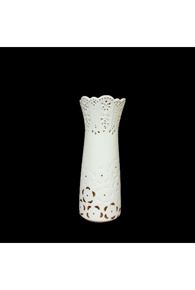 Dolce Mariee Destello Bone China Vazo 9 x 22 cm
