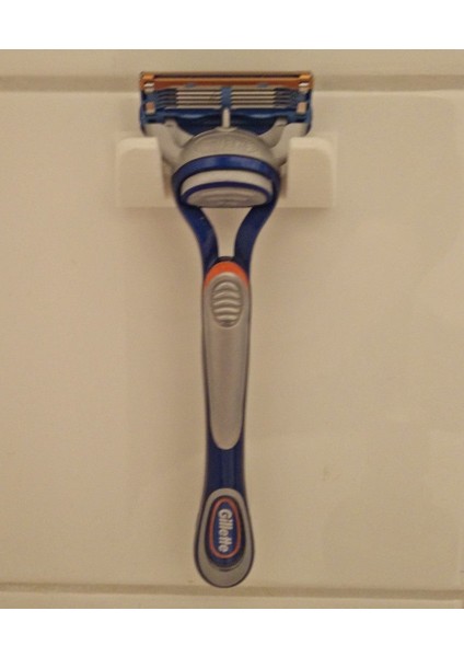 Aldım Geldi Jilet Tutucu Gillette Fusion Duvara Asma Aparatı Banyo Tutucu