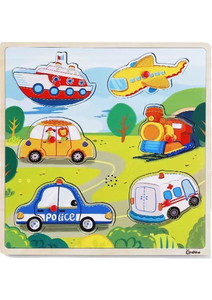 Çocuk Puzzle 10 Parça (Yurt Dışından)