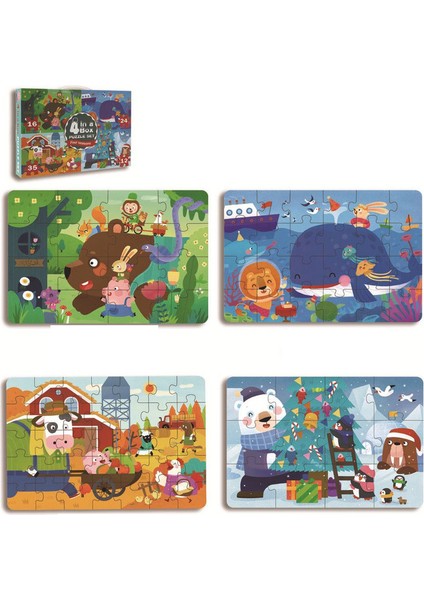 Çocuk Puzzle 35 Parça (Yurt Dışından)