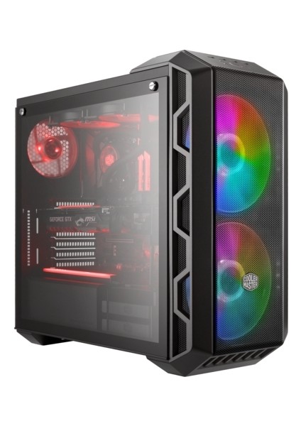 Cooler Master H500 Argb Mid Tower ATX Bilgisayar Kasası Siyah