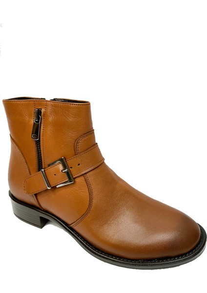 Üçel 038 Deri Anatomik Taban Kadın Bot