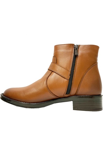 Üçel 038 Deri Anatomik Taban Kadın Bot modelleri