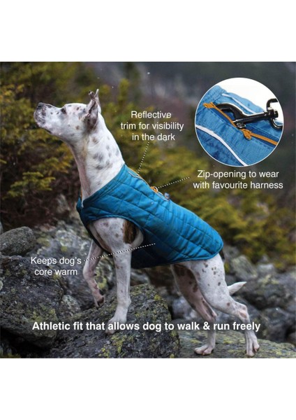 Pet Safe Petsafe Kurgo Loft Su Geçirmez Köpek Montu Küçük Boy Mavi K01862 modelleri