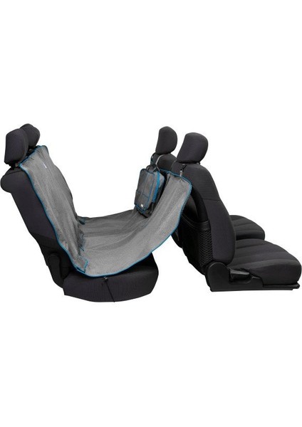Pet Safe Petsafe Kurgo Heather Arka Koltuk Hamağı Gri/mavi K01598
