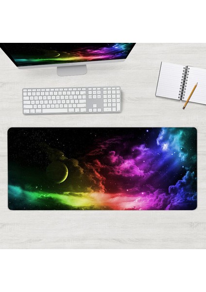 Genişletilmiş Büyük Kaymaz Oyun Mouse Pad, Boyutu: 800 x 300 x 2mm (Yurt Dışından)