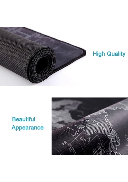 80 x 30 cm Kaymaz Yumuşak Kauçuk Oyunu Mouse Pad (Yurt Dışından)