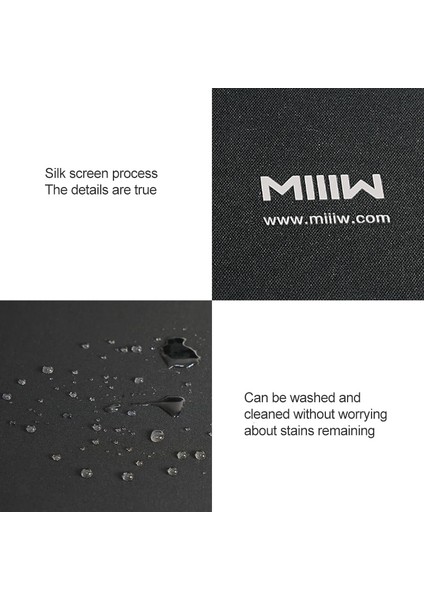 ZSYKD Orijinal Miiiw Büyük Mouse Pad - Siyah (Yurt Dışından)