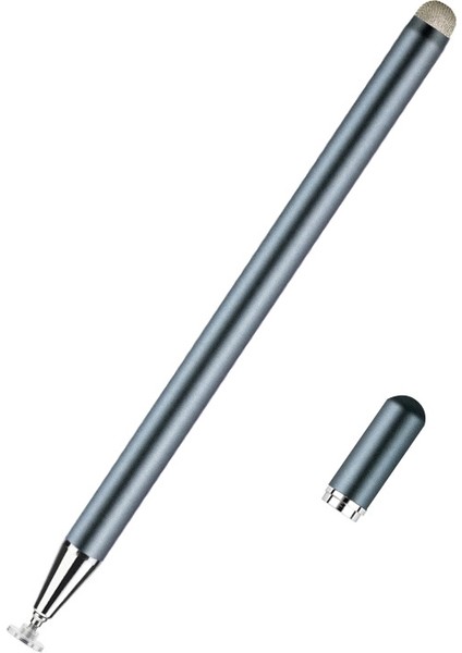 JD02 2 In 1 Stylus Kalem - Gri (Yurt Dışından)