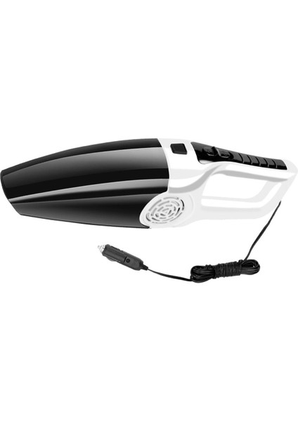 Taşınabilir 120 W 12 V El Siklonik Araba Elektrikli Süpürge Islak / Kuru Beyaz (Yurt Dışından)