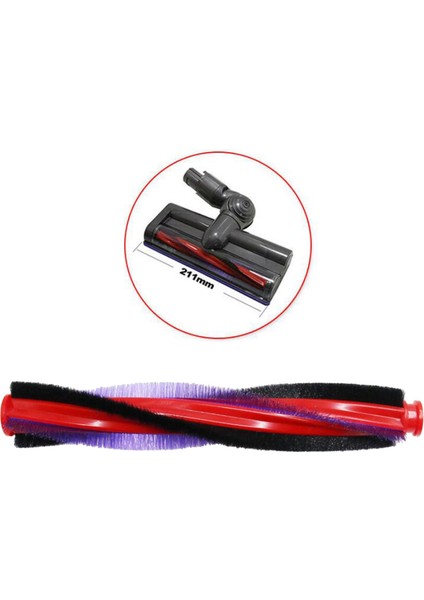 2x Fırça Bar Rulo Brushroll Dyson DC59 V6 DC62 SV03 Vakum Bölüm 225MM (Yurt Dışından)