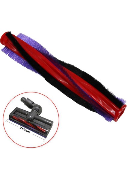 2x Fırça Bar Rulo Brushroll Dyson DC59 V6 DC62 SV03 Vakum Bölüm 225MM (Yurt Dışından)