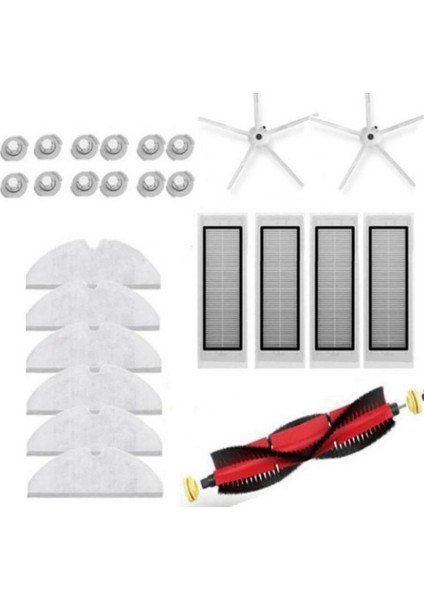 25 Adet Vakum Süpürge Roborock S6 S65 S5 Için Yedek Aksesuarları (Yurt Dışından)