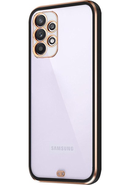 Samsung Galaxy A32 4g Kılıf Laser Plated Soft Siyah