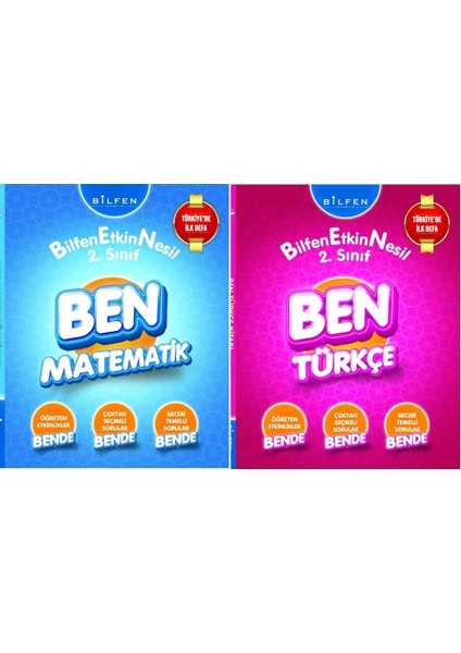 2. Sınıf Ben 2'li Etkin Nesil Öğrenci Kitabı Seti