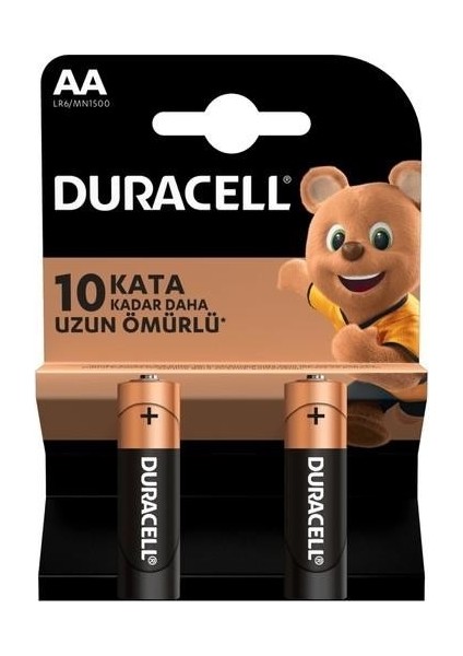 Duracell LR6/MN1500 2'li