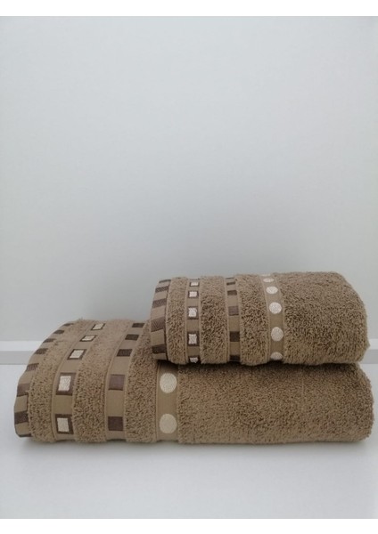 Can 50X90 /85X150 %100 Pamuk Bukle El/banyo Havlusu Set-1