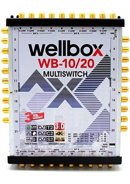 1020 10/20 Multiswitch Sonlu - Kaskatlı