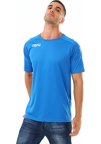 Erkek Basic T-Shirt Grıllus Saks