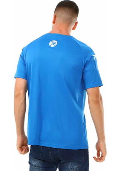 Erkek Basic T-Shirt Grıllus Saks