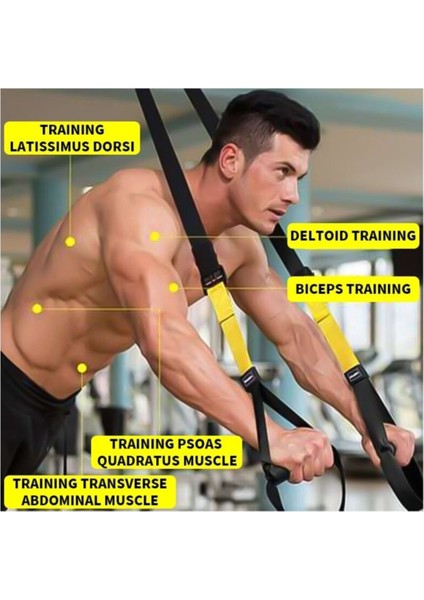X-Tr Suspension Trainer -Asılma Egzersiz Seti Antrenman Güç Bandı modelleri