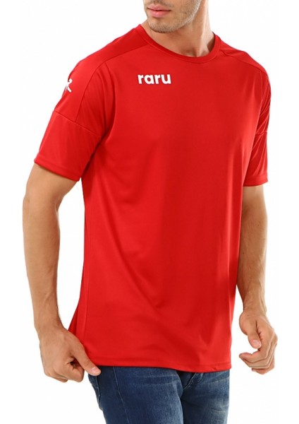 Erkek Basic T-Shirt Grıllus Kırmızı