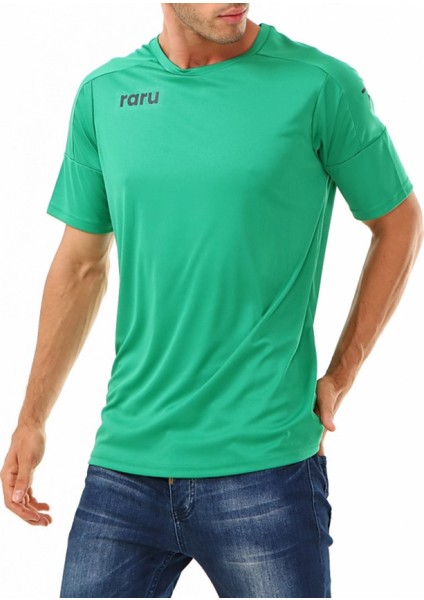 Erkek Basic T-Shirt Grıllus Yeşil