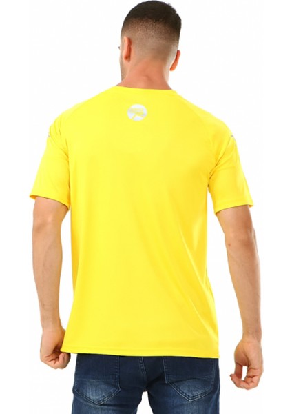Erkek Basic T-Shirt Grıllus Sarı fırsatları
