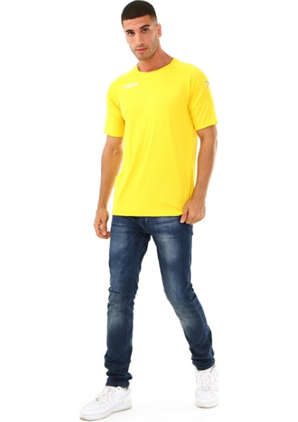 Erkek Basic T-Shirt Grıllus Sarı indirimleri