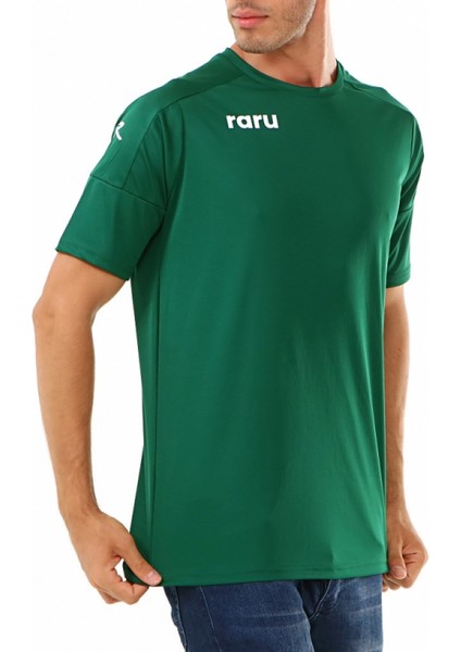 Erkek Basic T-Shirt Grıllus Yeşil