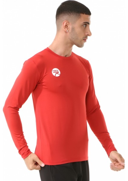 Erkek Uzun Kollu T-Shirt Vıvus Kırmızı fiyatları