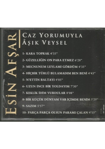 Esin Afşar – Caz Yorumlarıyla Aşık Veysel CD