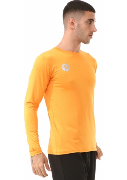 Erkek Uzun Kollu T-Shirt Vıvus Oranj modelleri